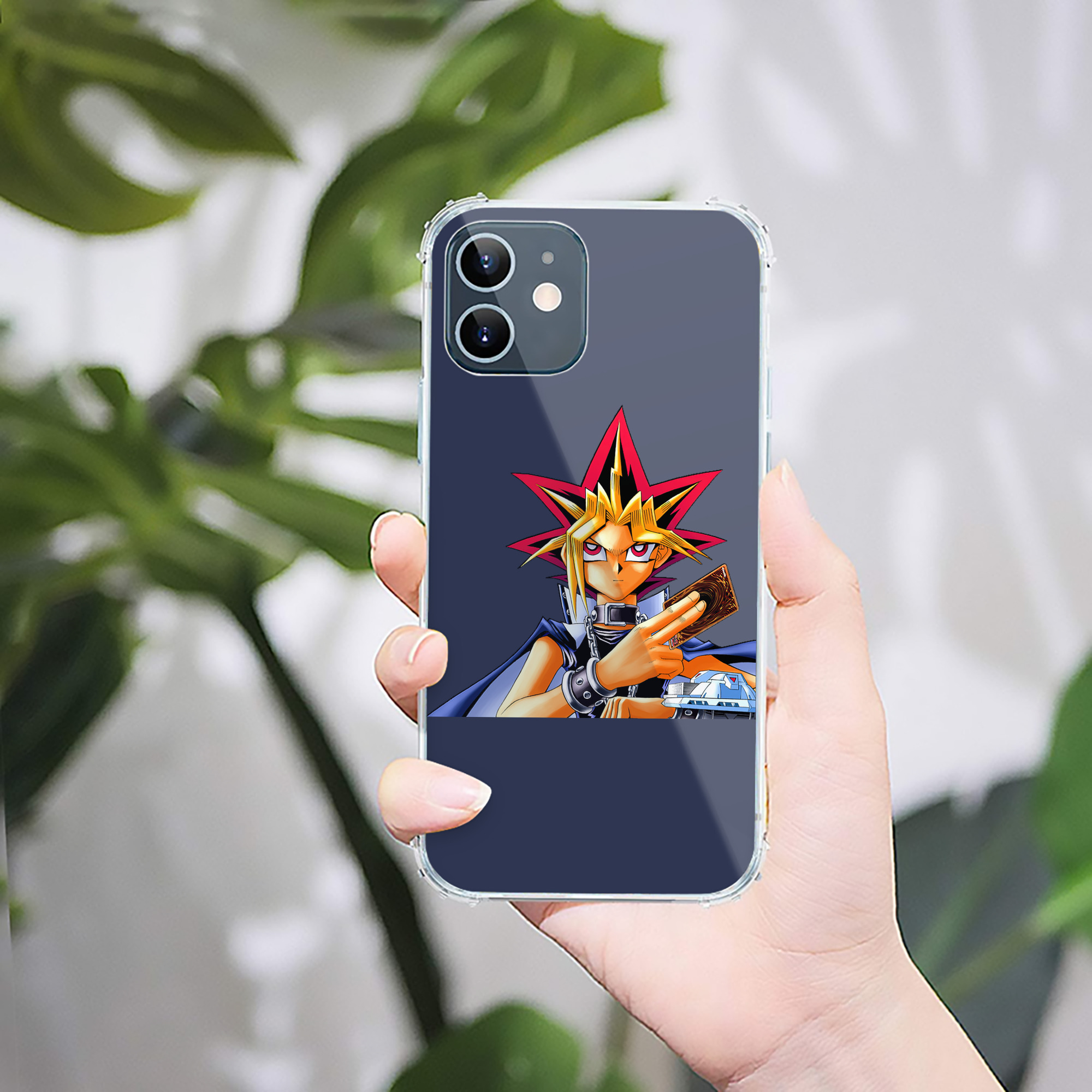 （画像用） 遊☆戯☆王 Yu-Gi-Oh! 【iPhone 12シリーズ対応】透明スマホケース（クリアソフトケース）
